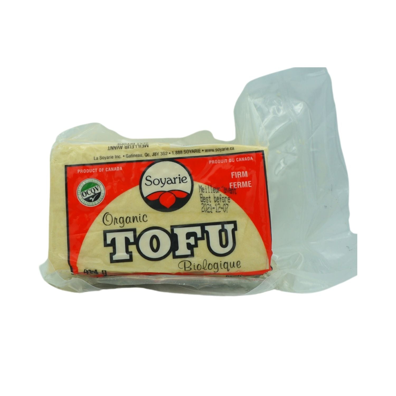 Tofu biologique mi-ferme supérieur (454g)