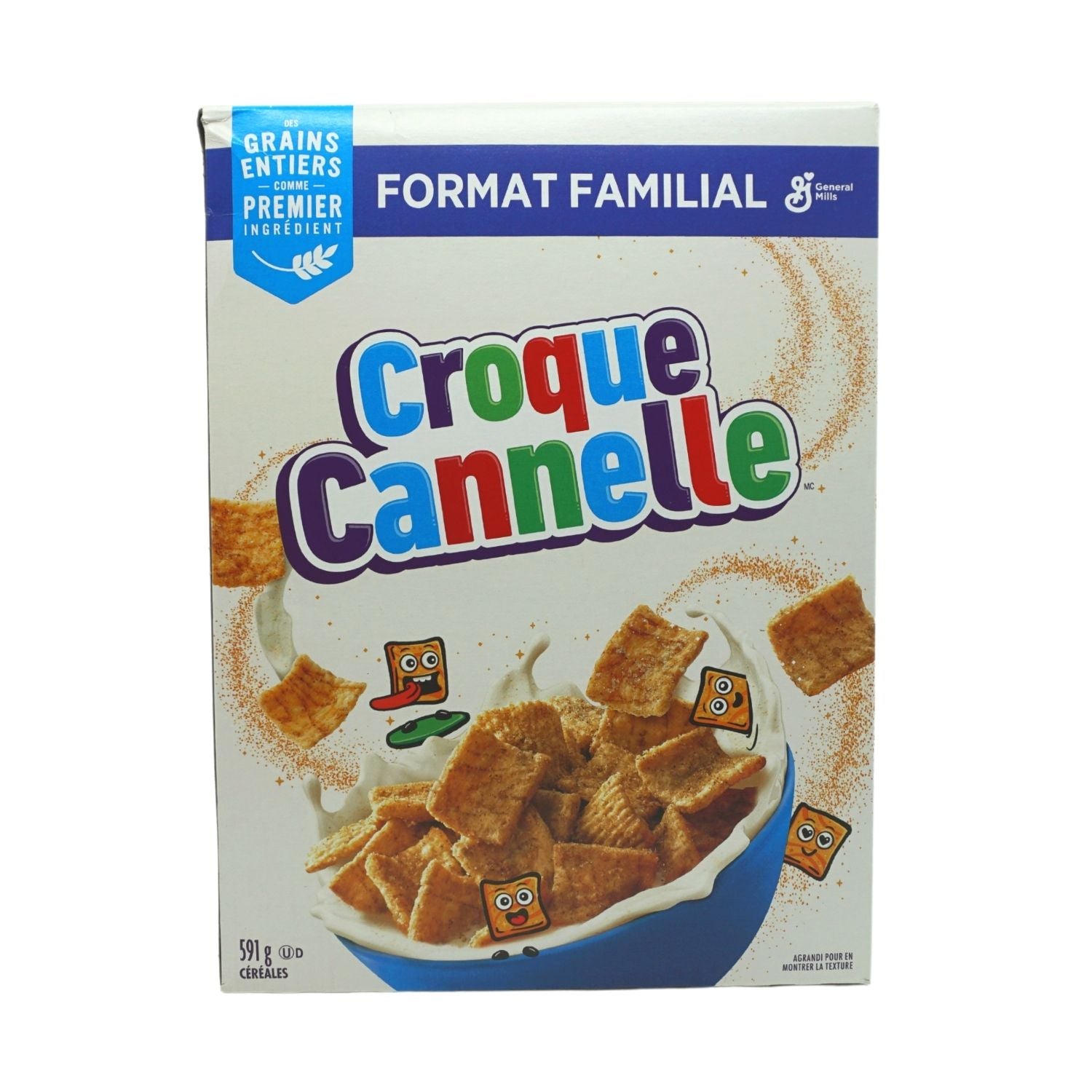 Céréales à la cannelle format familial Croque Canelle