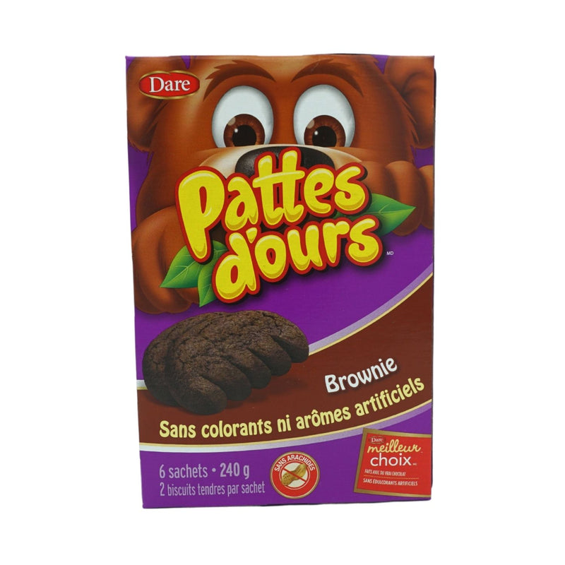 PATTES D'OURS BROWNIE