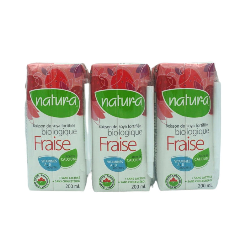 LAIT SOYA FRAISE BIO