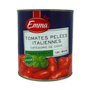 TOMATES PELÉES BASILIC