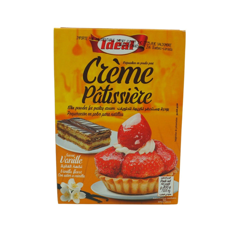 CREME PATISSIERE VANILLE